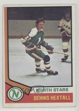 1974-75 Topps Dennis Hextall #115 w1s