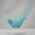 Fenton Satin Blue Long Tail Bird Of Happiness