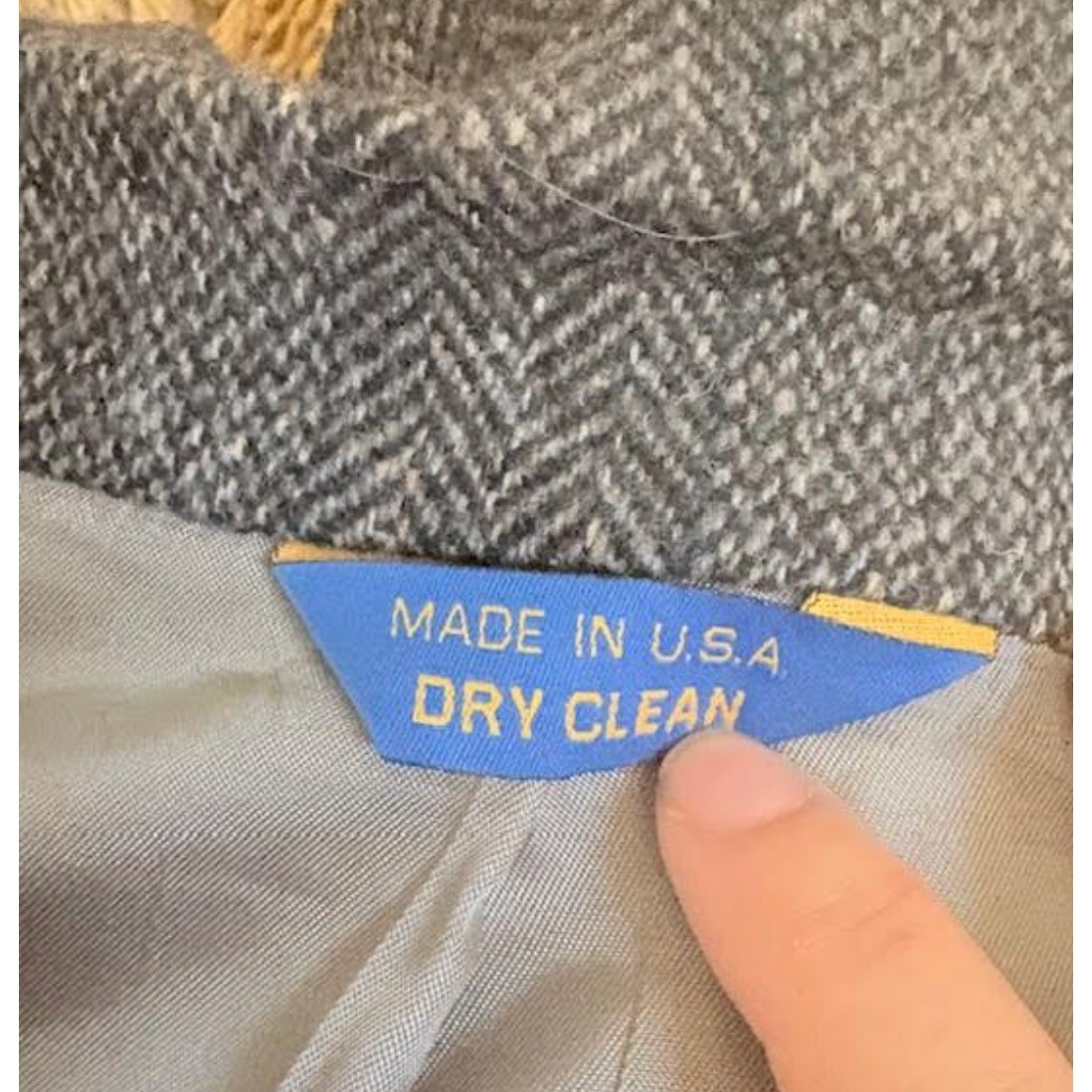 Pendleton Wool Blazer 48 Long Herringbone Western… - image 4