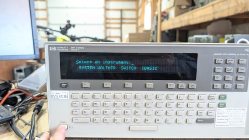 HP 75000 SERIES B W/ 6 Installed Cards
