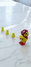 Vintage 1986 Tomy Duck With Ducklings Wind Up Toy Working