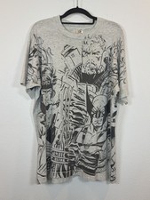VINTAGE MARVEL COMICS X-MEN 1994 MEGA LARGE AOP SHIRT magneto wolverine beast