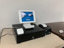 3 Square POS Systems- Complete - Cash Register, Tap T, Star Printer, iPad (READ)
