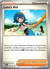 Lana's Aid 155/167 Uncommon Twilight Masquerade Pokemon Near Mint