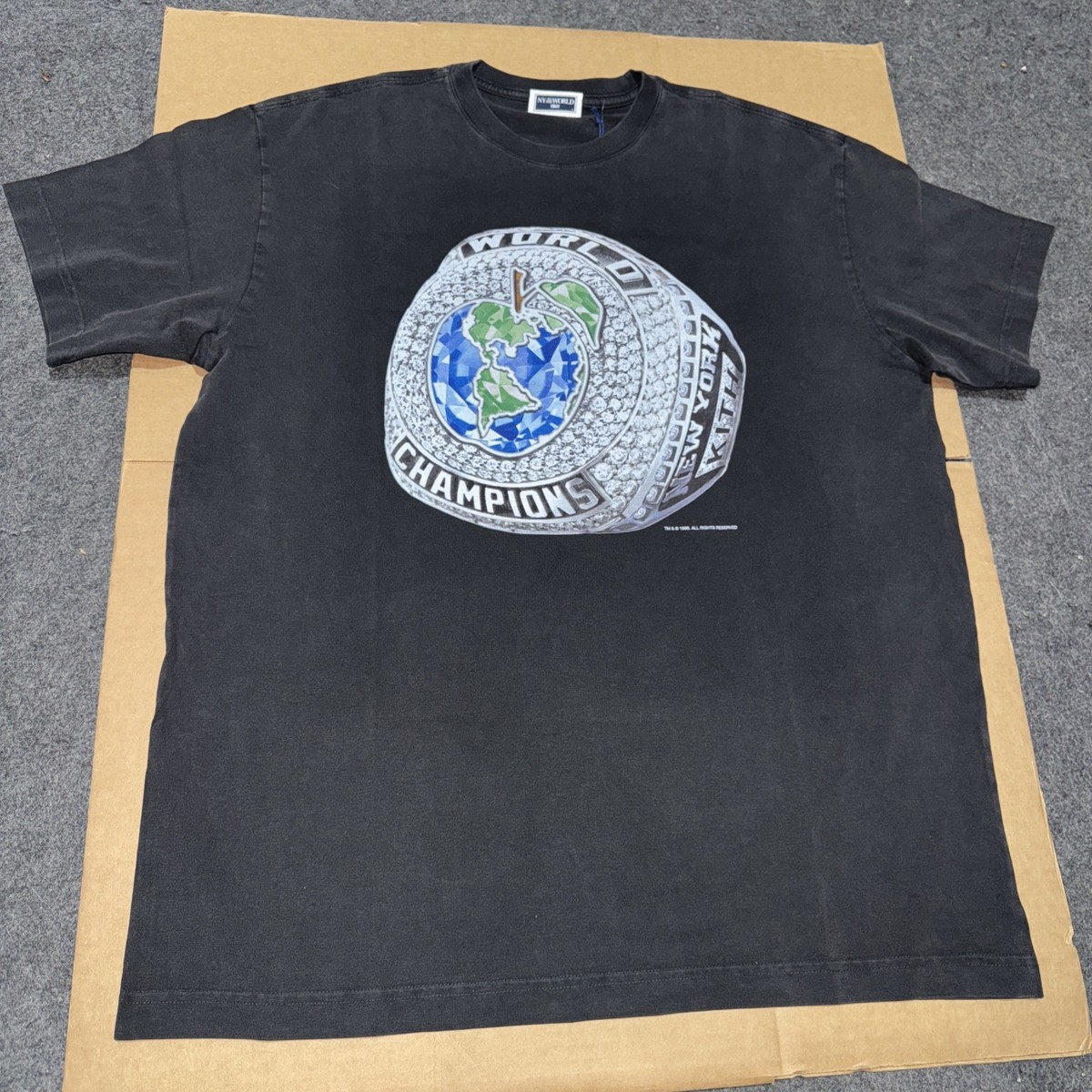 KITH Instore NYC Exclusive “Worldwide Champions Vintage Tee” Size 