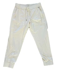 CALIA By Carrie Underwood Sweatpants Joggers Womens Medium Beige Cream Off-White