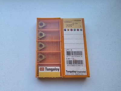 Tungaloy inserts 16NRA60 (2 boxes, 10 inserts)