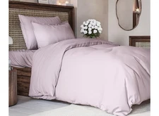 Single/single XL duvet cover set extra soft 68x90- 1 pillowcase (light lavander)