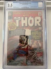 Journey Into Mystery #114. Mighty Thor Marvel Comics 3/65. CGC Grade 3.5