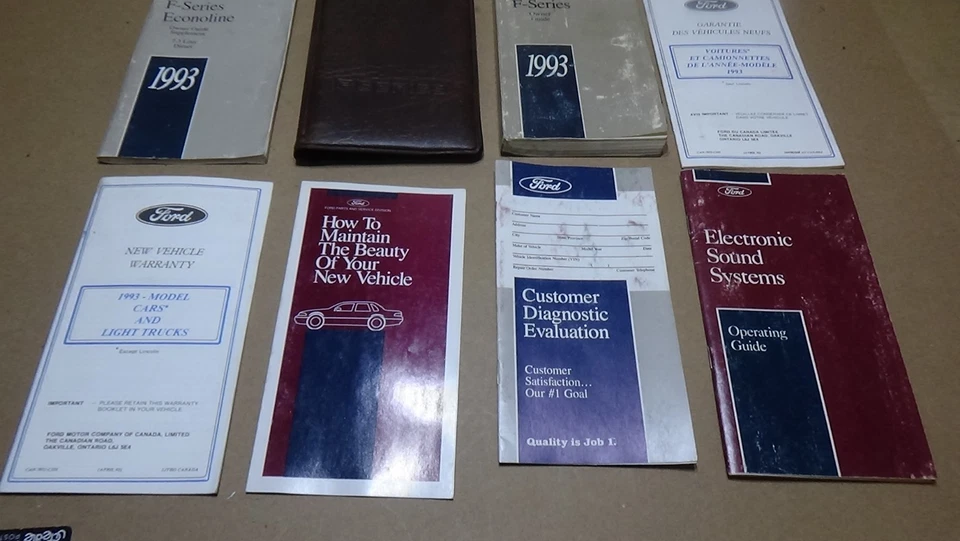 1993 Ford F150 F250 F350 Crew Cab Owners Manual - Image 3 of 4