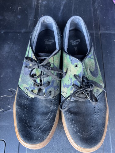 Nike SB Stefan Janoski Men's Skateboarding Shoes 11 Black Camo | eBay