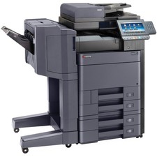 Kyocera TASKalfa 3252ci Farbkopierer auf PF-7100+DP-7100 mit DF-7120 Tacker
