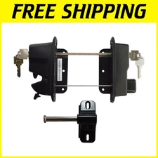 Keystone Heavy-Duty Zinc Gate Latch | Rust-Resistant, Keyed Alike - Easy Install