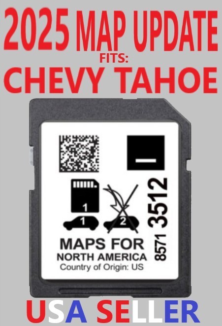 *BRAND NEW* CHEVY TAHOE 2025 MAP UPDATE GPS  85713512 SD Navigation Card