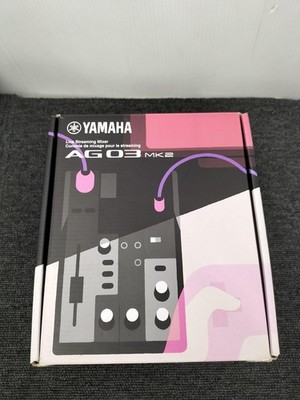 Yamaha AG03 Mixer USB Audio Interface Compact Studio Live Portable Rig