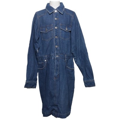 Warehouse, Jeanskleid, Größe: 152, Blau, Baumwolle, Einfarbig, Denim #a95