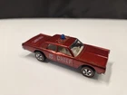 Hot Wheel Redline Fire chief blister fresh loose