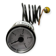 SIME 6146111A PRESSURE GAUGE HYDROMETER BLACK L600 4 BAR EX 6146111 FOR BOILER