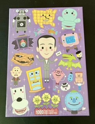 NEW Pee-Wee Herman Playhouse 1000 Piece Jigsaw Puzzle Purple Jerrod Maruyama