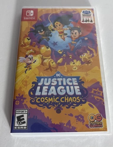 DC's Justice League: Cosmic Chaos - Nintendo Switch - Sealed