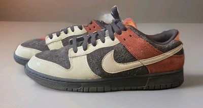 Nike Dunk Low Red Panda FV0395-200 Velvet Brown Suede Men Sz 12