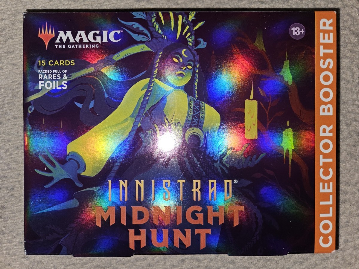 mtg midnight hunt collector booster box Magic the Gathering: Innistrad: Midnight Hunt main image 0