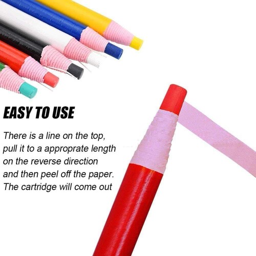 12 Pieces Sewing Mark Pencil Tailor's Marking and Tracing Tools Free Cutting ... - Picture 3 of 7