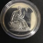 1 Oz Silver Rounds Coins - Set Of Five (5)  Fine 0.999 Silver #0104