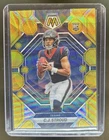 2023 Panini Mosaic C.J. Stroud RC Gold Wave Mosaic Prizm Rookie #/17 Texans