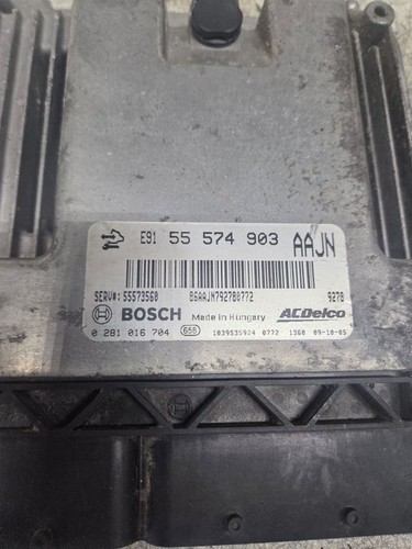 Opel Insignia A 2009 0281016704 Motorsteuergerät Modul ECU UTV50887