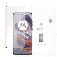 Panzerfolie Schutzglas Motorola Edge 50 Neo Displayschutz - Cazy - Schwarz