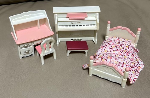 Epoch Sylvanian Families Dream Room Doll House Toy Vintage Collectible
