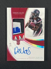 2019 Immaculate Collection Collegiate Football Cards 12