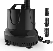 660GPH Submersible Water Pump Pond Fountain Pump Aquarium Fish Tank 8.2ft High L