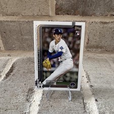 Topps Update 2025 Roki Sasaki Rookie Debut #US199 Dodgers MLB Debut 3/19/2025