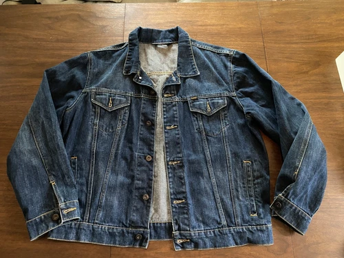 Mens Ralph Lauren Polo RL Jean Jacket Large L Lg SUPER NICE - product listing photo