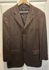 Ermenegildo ZEGNA SOFT Blazer 40R 50 Cashmere 30 Silk 20 Linen Luxury 4250