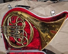 Carl Fischer Single French Horn, USA, Good Condition, with case MP