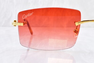 Cartier rimless vintage sunglasses fred glasses C decor Piccadilly