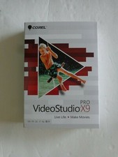 Corel VideoStudio Pro X9 For Windows Factory sealed retail box