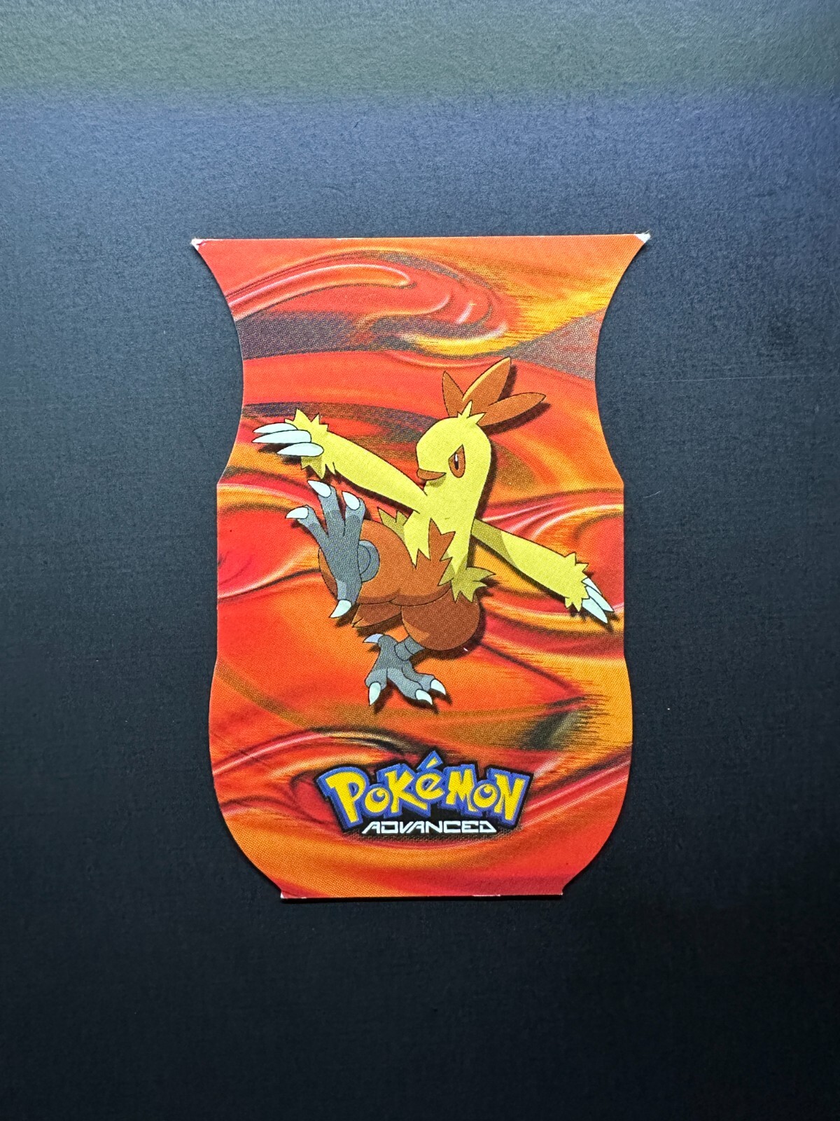 2003 Topps Pokemon Advanced Die Cut Card RARE Combusken