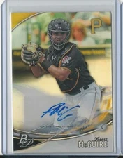 2016 BOWMAN PLATINUM REESE MCGUIRE PIRATES BLUE JAYS RC ROOKIE AUTO RARE SP