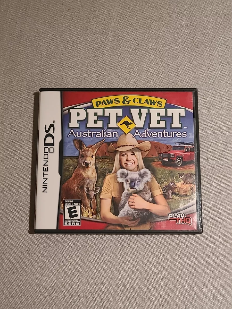 Paws & Claws Pet Vet: Australian Adventures DS Game