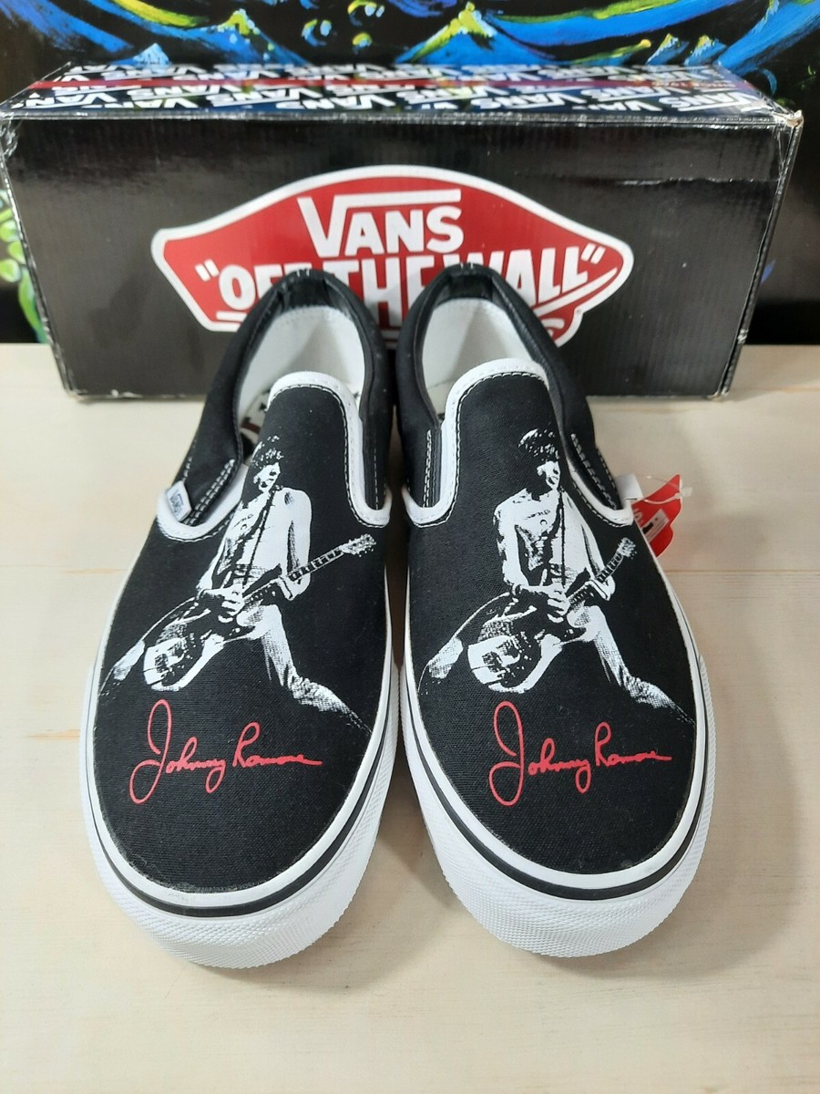 Vans Classic Slip-on X Ramones Johnny Ramone 9.5 | eBay