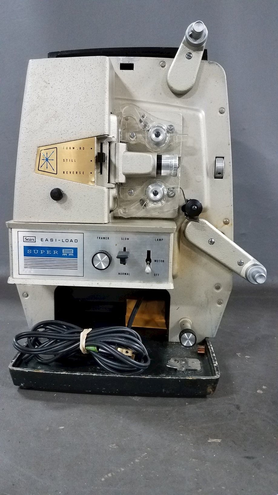 HQ Vintage Sears EasiLoad 584.92000 Super 8MM Dual Speed Movie