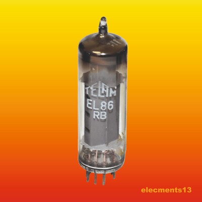 EL86 TELAM VACUUM PENTODE TUBE USED = 6CW5 CV5094 | eBay