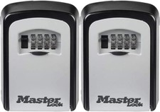 NEW SEALED BOX MASTER LOCK WALL MOUNT LOCK BOX 5401D - 2 Pack