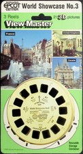 WALT DISNEY WORLD World Showcase 3 3d View-Master 3 Reel Packet SEALED