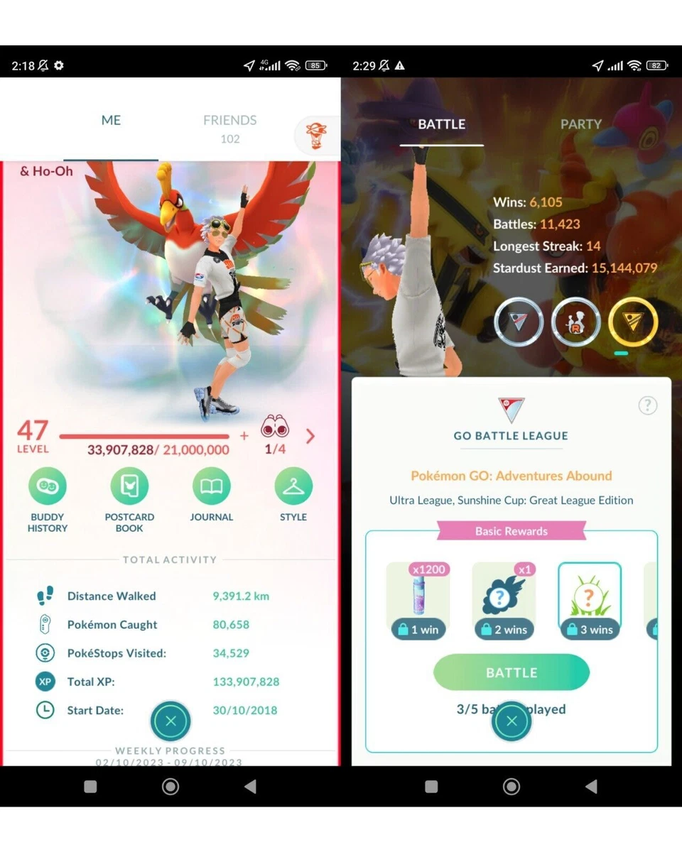 Lucky Apex Ho-Oh : r/pokemongo