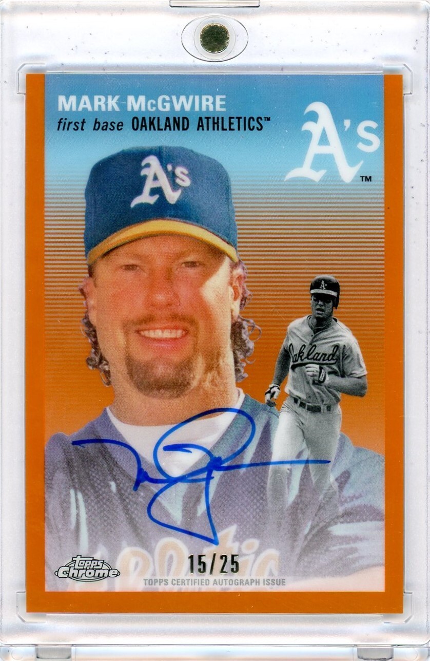 MARK MCGWIRE AUTO